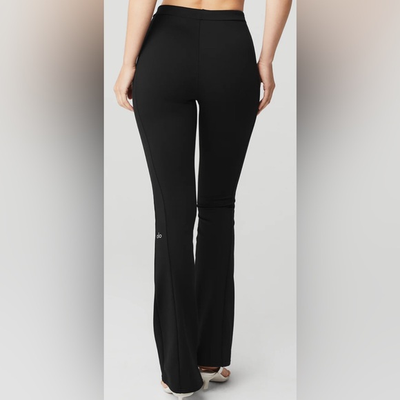 🖤Alo High-Waist Zip It Flare Legging - Black 🖤 - Picture 3 of 6